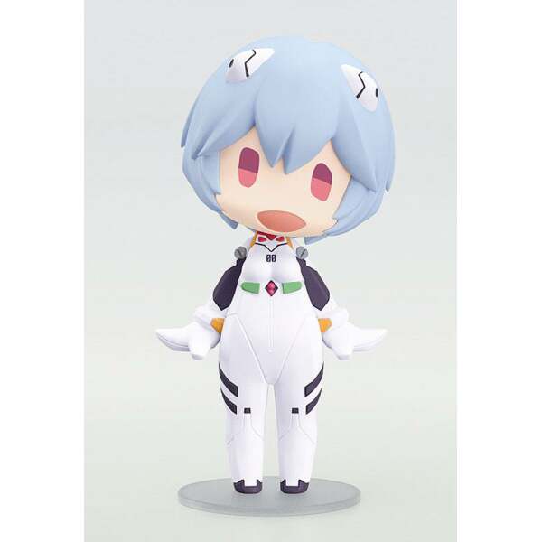 Figura Rei Ayanami Rebuild of Evangelion HELLO! GOOD SMILE 10 cm GSC - Collector4U.com