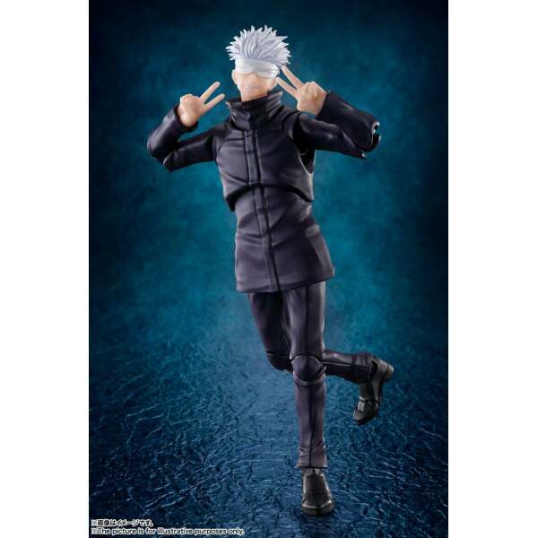 Figura S.H. Figuarts Satoru Gojo Jujutsu Kaisen 0: The Movie 17 cm Bandai - Collector4U.com