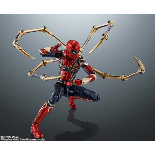 Figura S.H. Figuarts Iron Spider-Man Spider-Man: No Way Home 15 cm Bandai - Collector4U.com