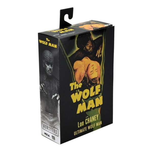 Figura Ultimate The Wolf Man Universal Monsters (Black & White) 18 cm Neca - Collector4U.com