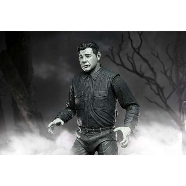 Figura Ultimate The Wolf Man Universal Monsters (Black & White) 18 cm Neca - Collector4U.com