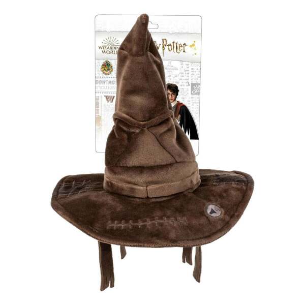 Figura de peluche con sonido Sorting Hat Harry Potter 22 cm *Edición INGLÉS* - Collector4U.com