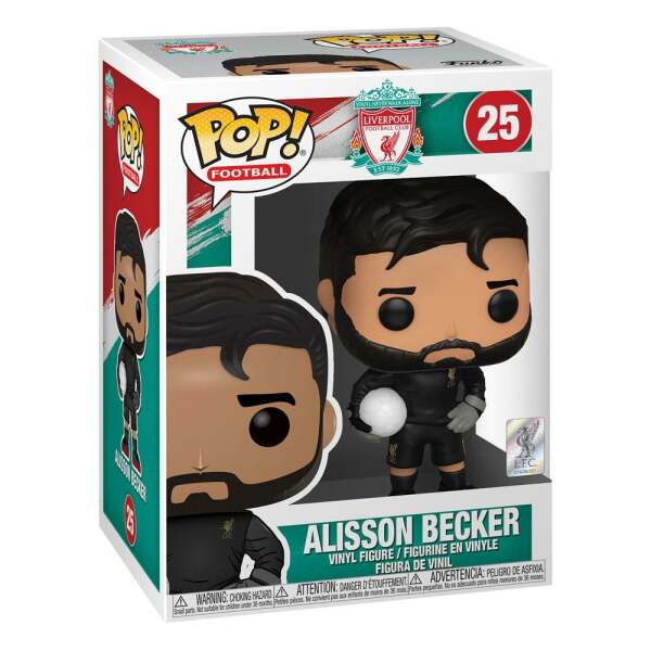 Funko Alisson Becker Liverpool F.C. POP! Football Vinyl Figura 9 cm - Collector4U.com