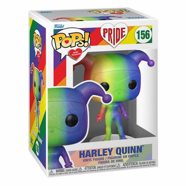 Funko Harley Quinn Pride 2022 DC Comics Figura POP! Heroes Vinyl 9 cm - Collector4U.com