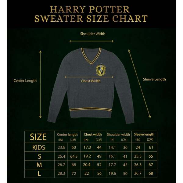 Harry Potter Suéter Hufflepuff talla XS - Collector4U.com