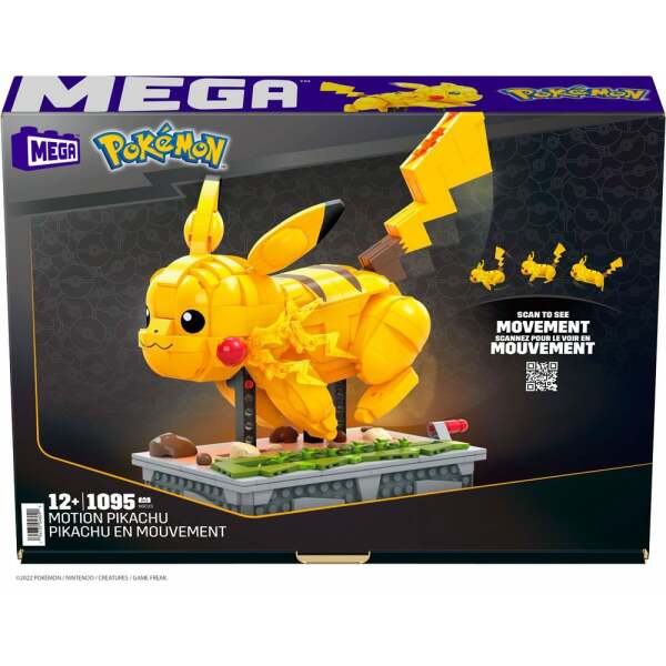 Kit de Construcción Mega Construx Motion Pikachu Pokémon Mattel - Collector4U.com