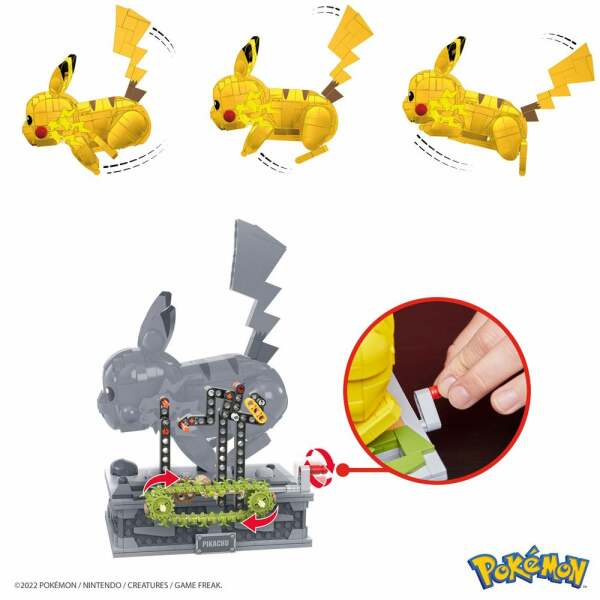 Kit de Construcción Mega Construx Motion Pikachu Pokémon Mattel - Collector4U.com