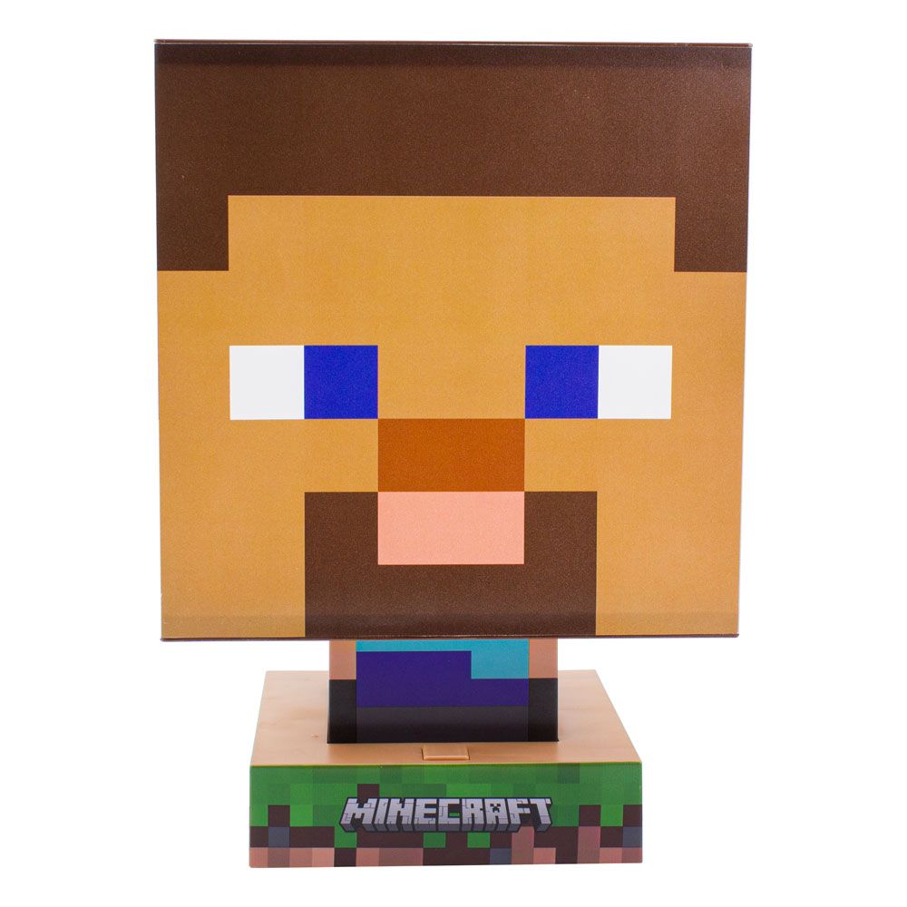 Lámpara Icon Steve Minecraft 26 cm