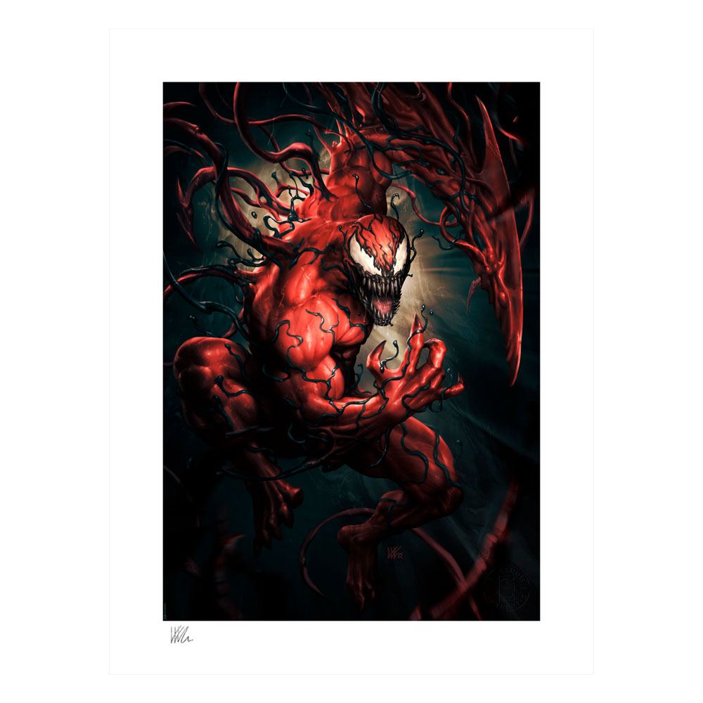 Litografia Carnage Marvel 46 x 61 cm – Sin Enmarcar – Sideshow