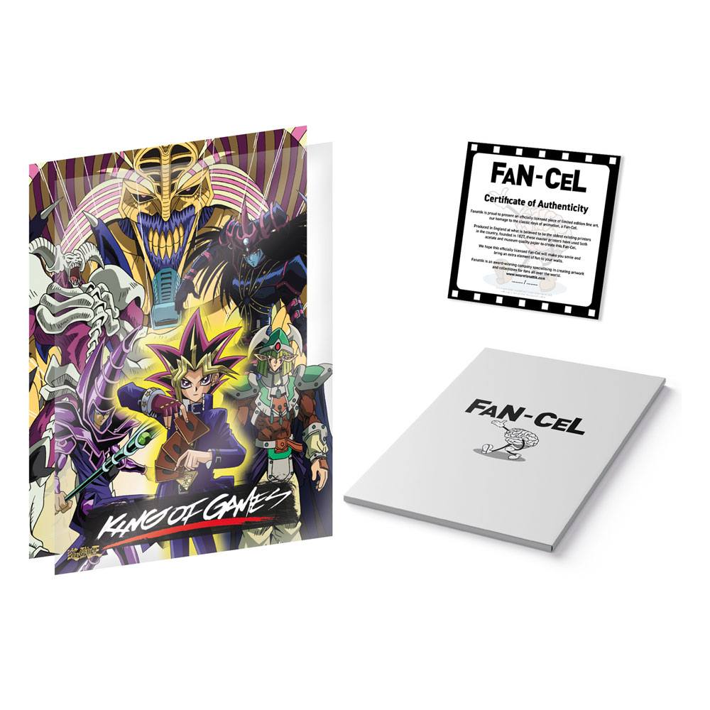 Litografia Fan-Cel Yu-Gi-Oh! Limited Edition 36 x 28 cm FaNaTtik