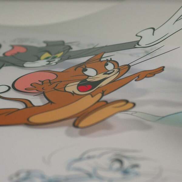 Litografia Tom & Jerry Limited Edition Fan-Cel 36 x 28 cm FaNaTtik - Collector4U.com