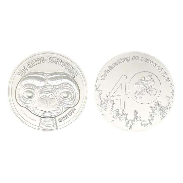 Medallón E T 40th Anniversary Limited Edition Medallion E.T., el extraterrestre - Collector4U.com