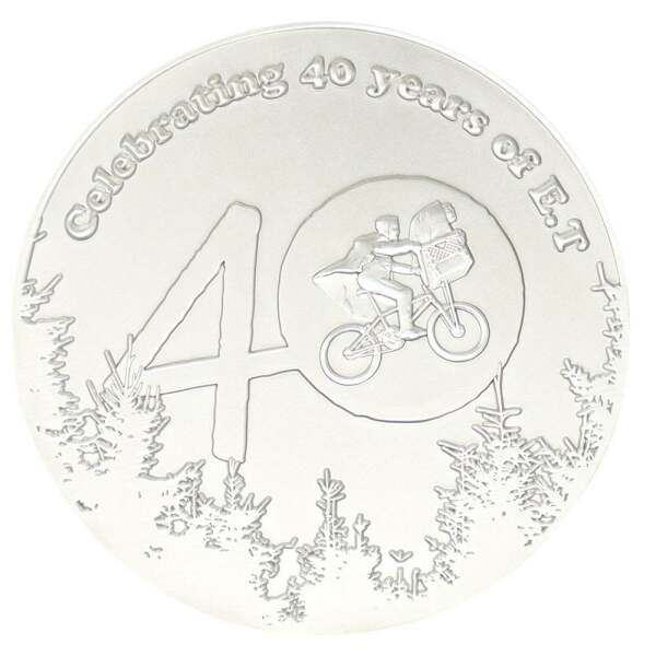 Medallón E T 40th Anniversary Limited Edition Medallion E.T., el extraterrestre - Collector4U.com