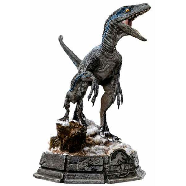 Estatua Blue And Beta Jurassic World Dominion 1 10 Deluxe Art Scale 20 Cm 6