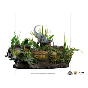 Estatua Blue Jurassic World Fallen Kingdom 1/10 Deluxe Art Scale 24 cm Iron Studios - Collector4U.com