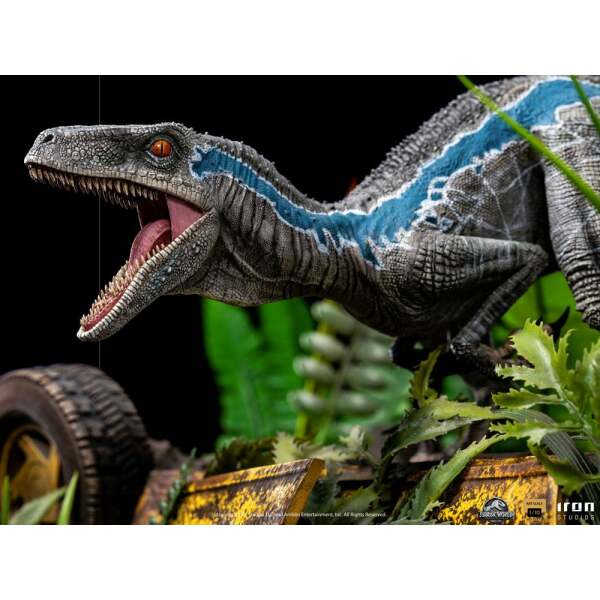 Estatua Blue Jurassic World Fallen Kingdom 1/10 Deluxe Art Scale 24 cm Iron Studios - Collector4U.com