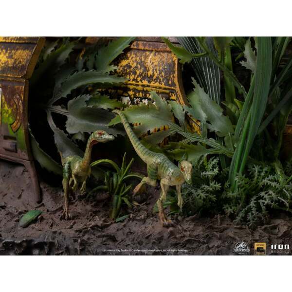 Estatua Blue Jurassic World Fallen Kingdom 1/10 Deluxe Art Scale 24 cm Iron Studios - Collector4U.com