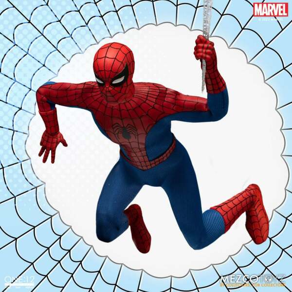 Figura Spider-Man Deluxe Edition Marvel Universe 1/12 The Amazing 16 cm Mezco Toys - Collector4U.com