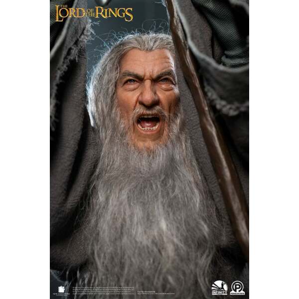 Estatua Master Forge Series Gandalf el gris Ultimate Edition El Señor de los Anillos 1/2 156 cm - Collector4U.com