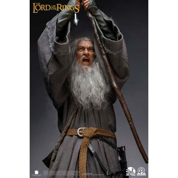 Estatua Master Forge Series Gandalf el gris Ultimate Edition El Señor de los Anillos 1/2 156 cm - Collector4U.com