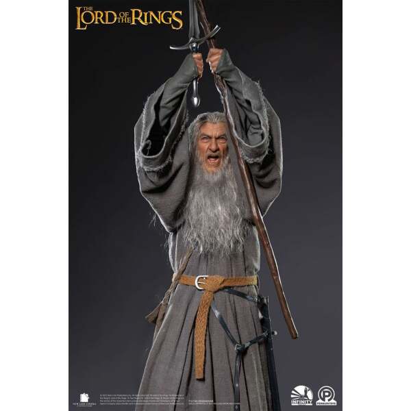 Estatua Master Forge Series Gandalf el gris Ultimate Edition El Señor de los Anillos 1/2 156 cm - Collector4U.com