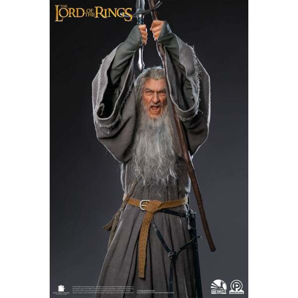 Estatua Master Forge Series Gandalf el gris Ultimate Edition El Señor de los Anillos 1/2 156 cm - Collector4U.com