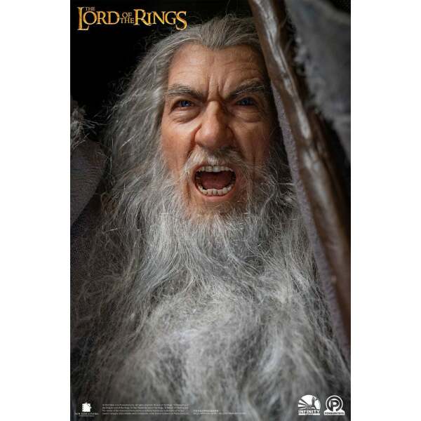 Estatua Master Forge Series Gandalf el gris Ultimate Edition El Señor de los Anillos 1/2 156 cm - Collector4U.com