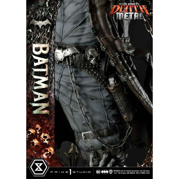 Estatua Death Metal Batman Dark Knights: Metal 1/3 105 cm - Collector4U.com