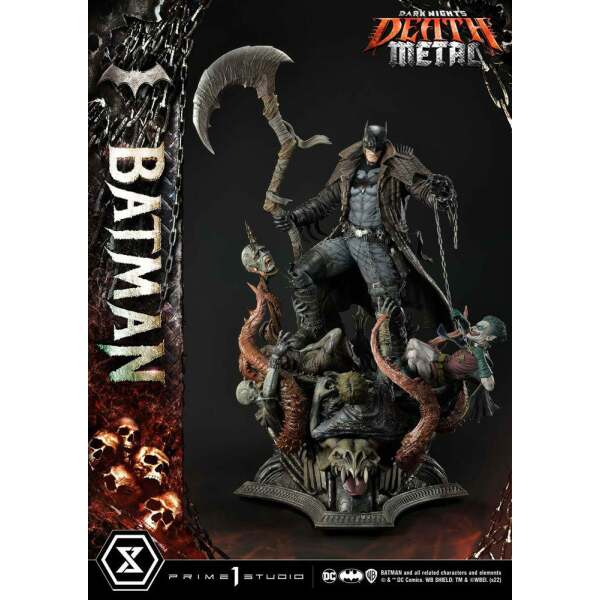 Estatua Death Metal Batman Dark Knights: Metal 1/3 105 cm - Collector4U.com