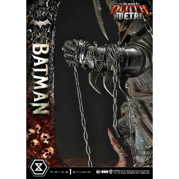 Estatua Death Metal Batman Dark Knights: Metal 1/3 105 cm - Collector4U.com