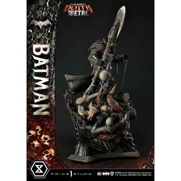 Estatua Death Metal Batman Dark Knights: Metal 1/3 105 cm - Collector4U.com