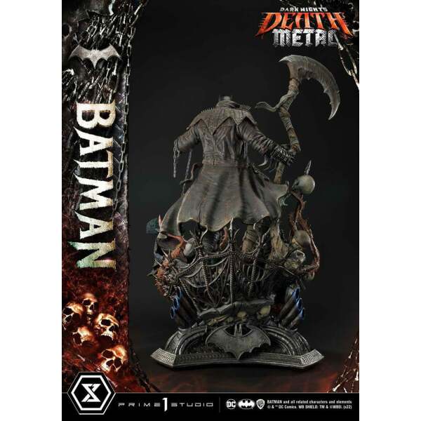 Estatua Death Metal Batman Dark Knights: Metal 1/3 105 cm - Collector4U.com