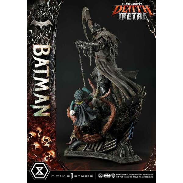 Estatua Death Metal Batman Dark Knights: Metal 1/3 105 cm - Collector4U.com