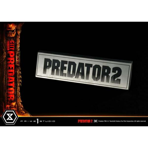 Estatua City Hunter Predator Predator 2 Museum Masterline 1/3 105 cm Prime 1 Studio - Collector4U.com