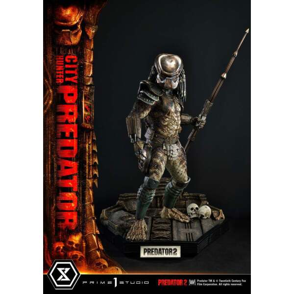 Estatua City Hunter Predator Predator 2 Museum Masterline 1/3 105 cm Prime 1 Studio - Collector4U.com