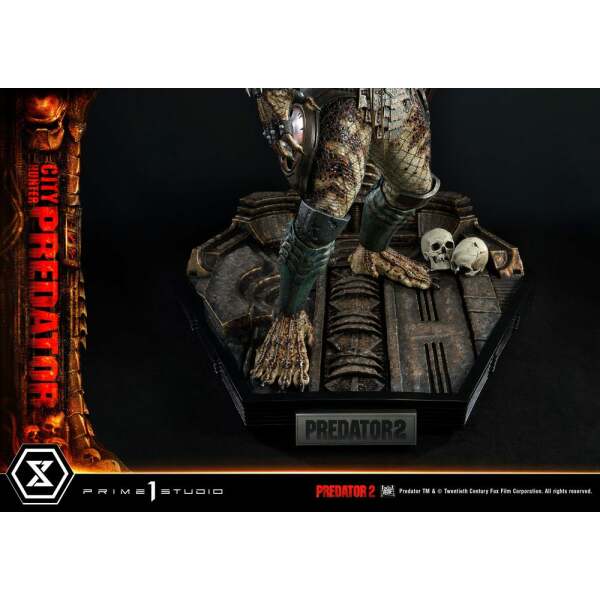 Estatua City Hunter Predator Predator 2 Museum Masterline 1/3 105 cm Prime 1 Studio - Collector4U.com