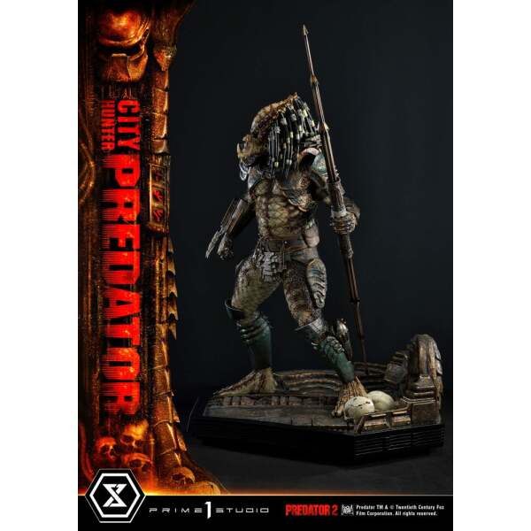 Estatua City Hunter Predator Predator 2 Museum Masterline 1/3 105 cm Prime 1 Studio - Collector4U.com