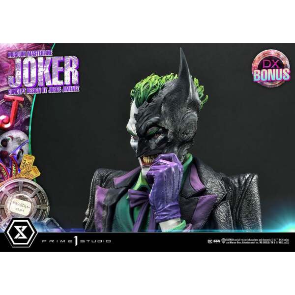 Estatua The Joker Deluxe Bonus Version Concept Design by Jorge Jimenez DC Comics 1/3 53 cm - Collector4U.com