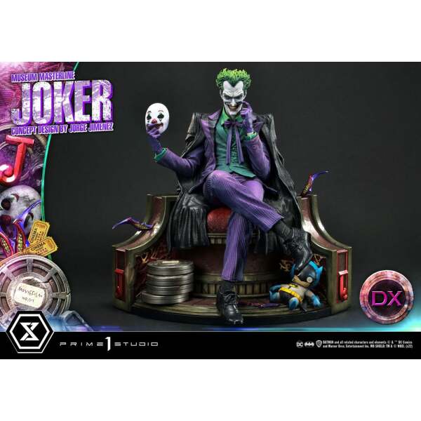 Estatua The Joker Deluxe Bonus Version Concept Design by Jorge Jimenez DC Comics 1/3 53 cm - Collector4U.com