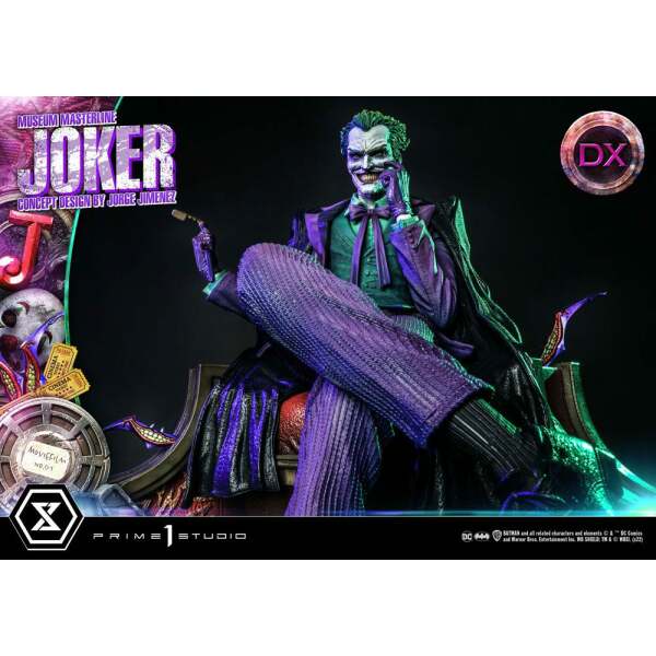 Estatua The Joker Deluxe Bonus Version Concept Design by Jorge Jimenez DC Comics 1/3 53 cm - Collector4U.com