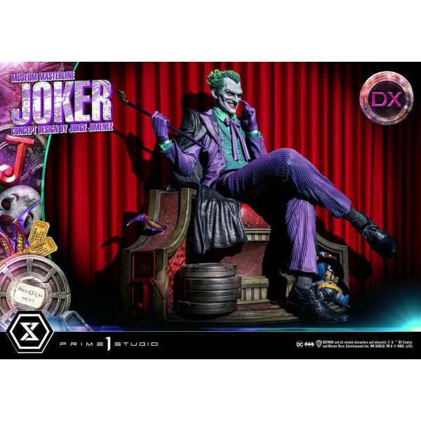 Estatua The Joker Deluxe Bonus Version Concept Design by Jorge Jimenez DC Comics 1/3 53 cm - Collector4U.com