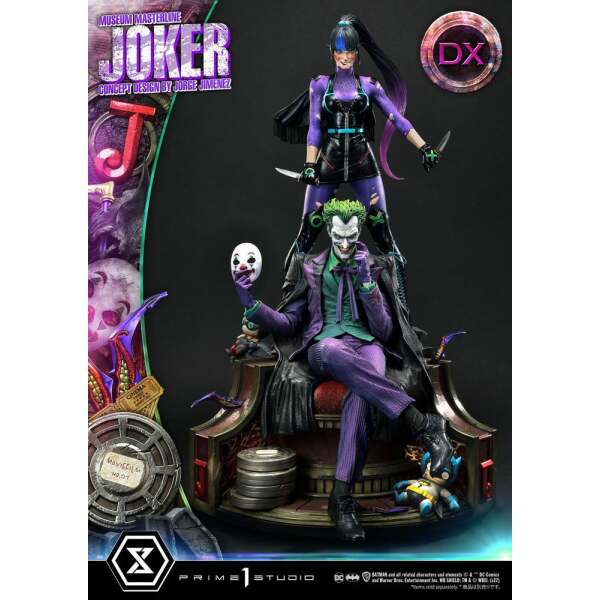 Estatua The Joker Deluxe Bonus Version Concept Design by Jorge Jimenez DC Comics 1/3 53 cm - Collector4U.com