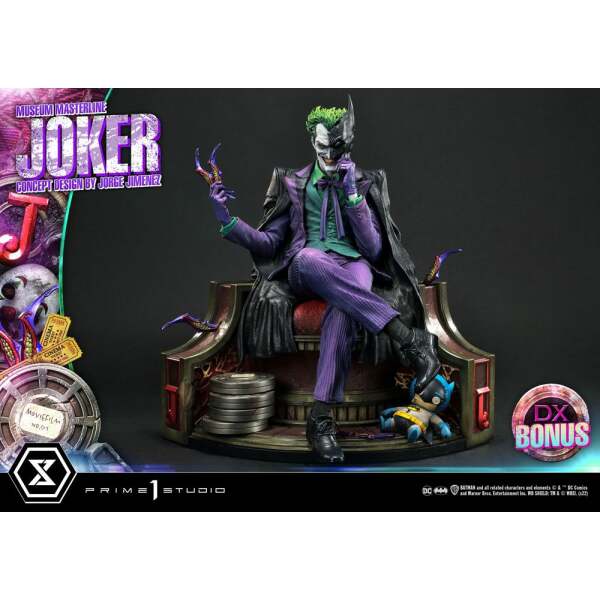 Estatua The Joker Deluxe Bonus Version Concept Design by Jorge Jimenez DC Comics 1/3 53 cm - Collector4U.com