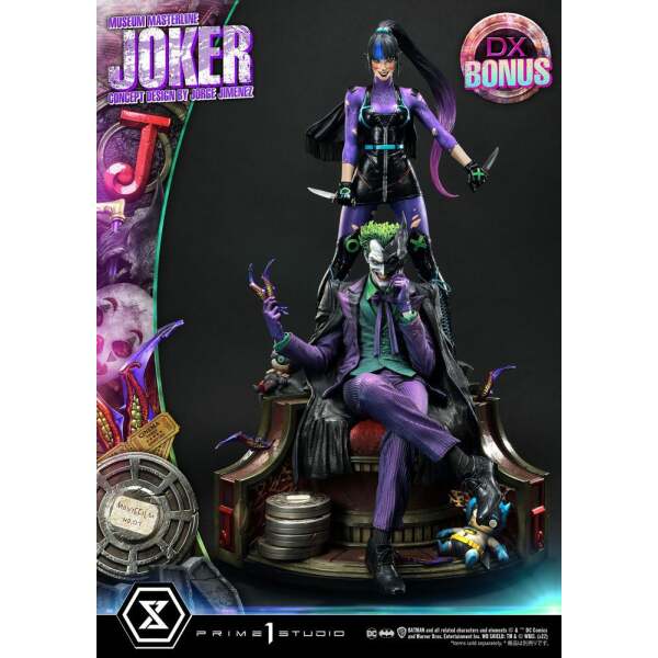 Estatua The Joker Deluxe Bonus Version Concept Design by Jorge Jimenez DC Comics 1/3 53 cm - Collector4U.com