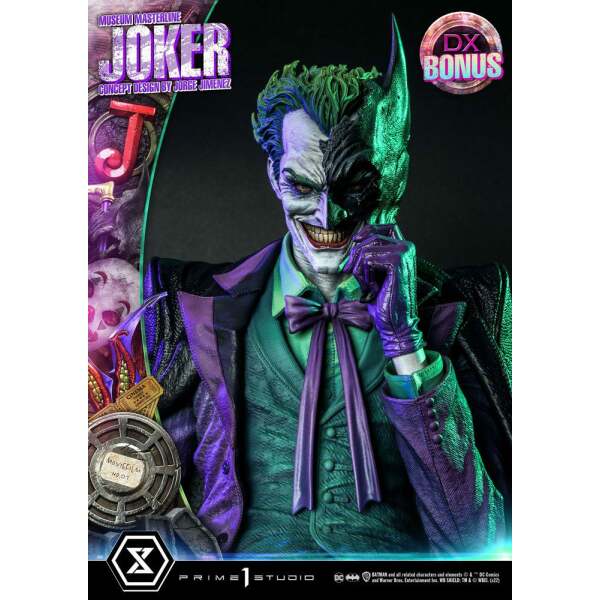 Estatua The Joker Deluxe Bonus Version Concept Design by Jorge Jimenez DC Comics 1/3 53 cm - Collector4U.com