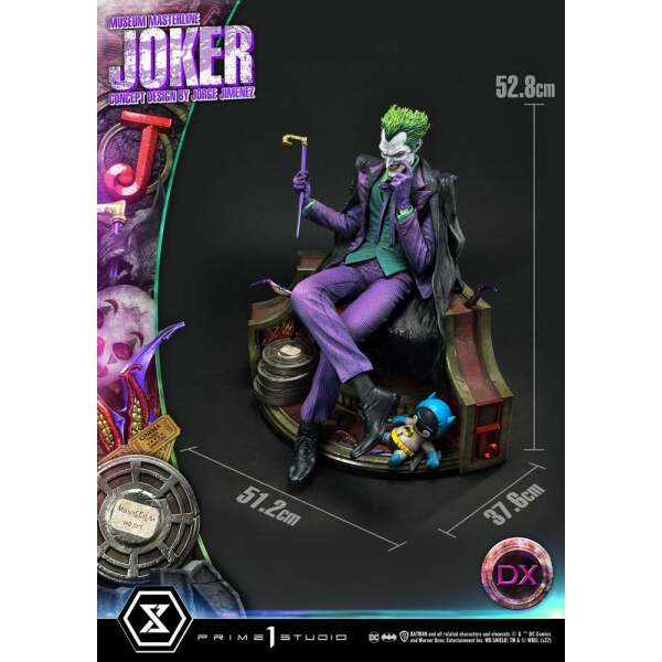 Estatua The Joker Deluxe Bonus Version Concept Design by Jorge Jimenez DC Comics 1/3 53 cm - Collector4U.com