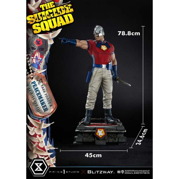 Estatua Peacemaker Bonus Version The Suicide Squad 1/3 79 cm Prime 1 Studio - Collector4U.com