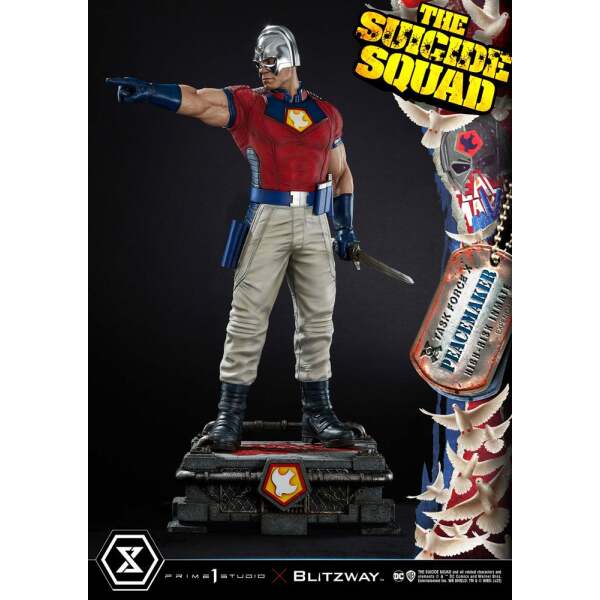 Estatua Peacemaker Bonus Version The Suicide Squad 1/3 79 cm Prime 1 Studio - Collector4U.com