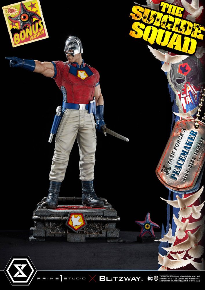 Estatua Peacemaker Bonus Version The Suicide Squad 1/3 79 cm Prime 1 Studio