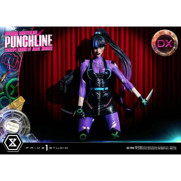 Estatua Punchline Deluxe Bonus Version Concept Design by Jorge Jimenez DC Comics 1/3 85 cm - Collector4U.com